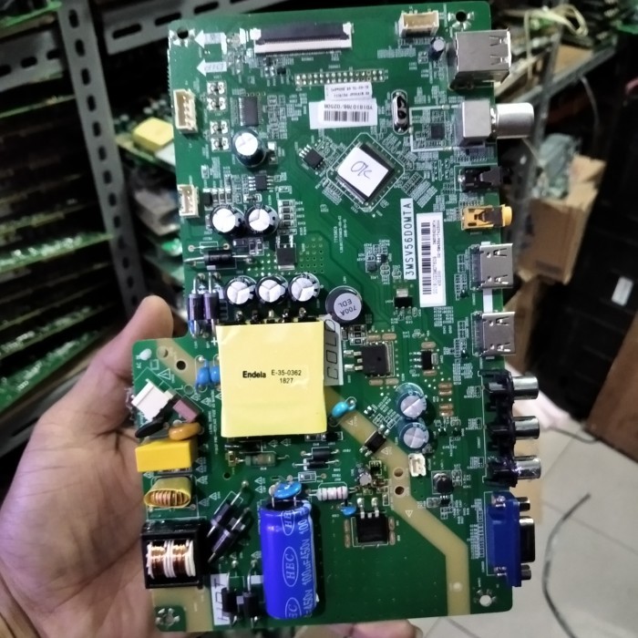 PANASONIC TH-43F302G MAINBOARD- MESIN TV- MB TV LED PANASONIC 43F302G