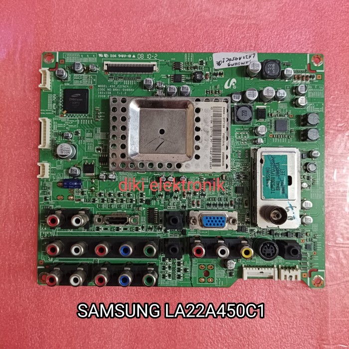 MESIN TV SAMSUNG LA22A450C1 MOTHERBOARD - MAINBOARD - MOBO - MB TV