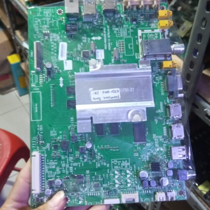 MB TV LED PANASONIC TH 43DX400G TH43DX400G MAINBOARD MESIN MODUL BOARD