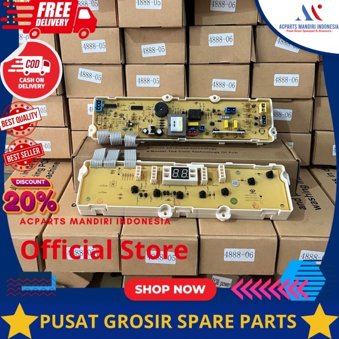 LG WF-L880NTC / WF-L800TC / WF-L801TC modul mesin cuci Top Loading