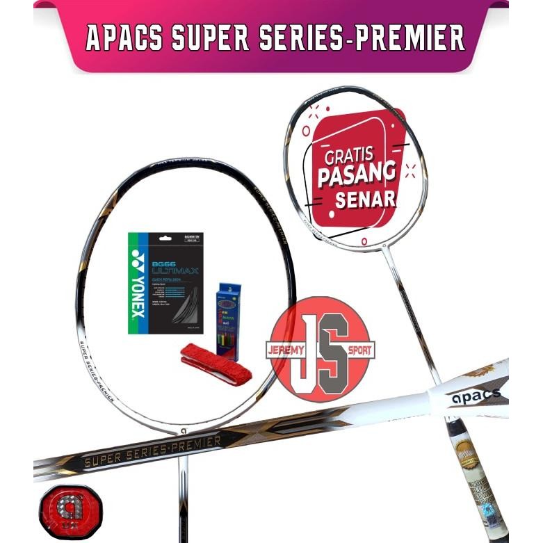 RAKET BADMINTON / BULUTANGKIS APACS SUPER SERIES PREMIER ORIGINAL 38 LBS 2710T