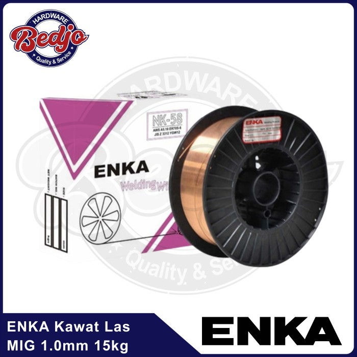 Enka Kawat Las Mig Nk-58 1.0 Mm 15Kg Kawat Las Mig 1.0Mm