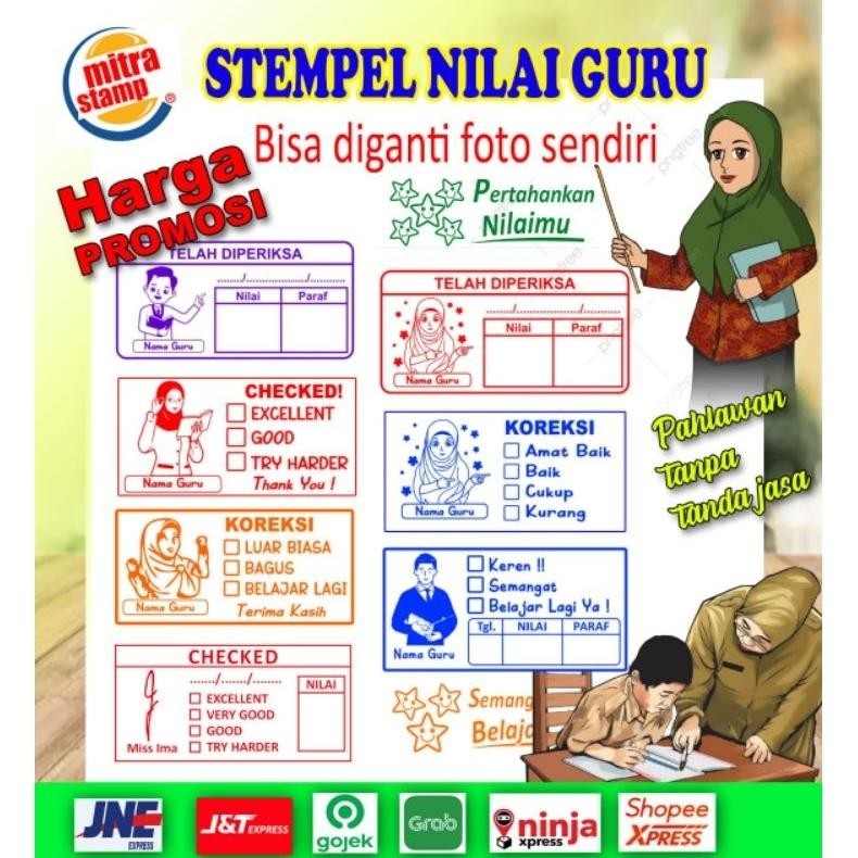

jy-56 Stempel Penilaian/Stempel Guru/Stempel Nilai Guru/Stempel Custom Terlaris