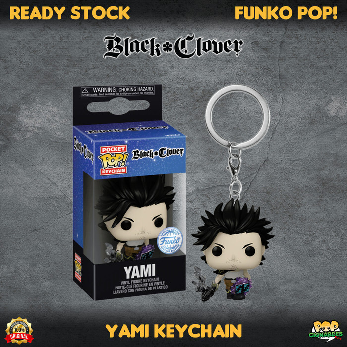 Funko POP Keychain - Animation - Black Clover - Yami