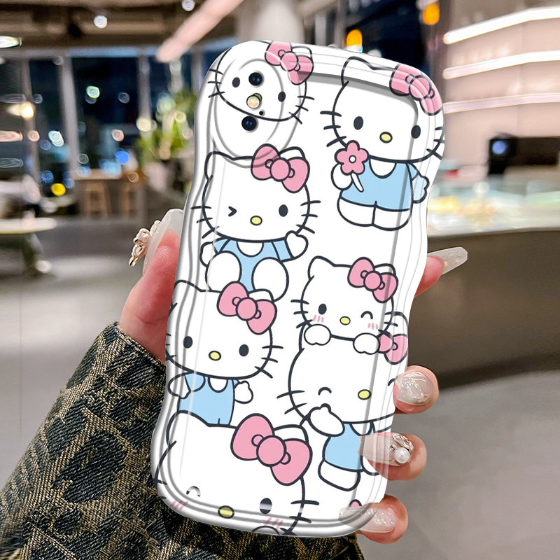 Casing Hp Untuk iPhone X XS Max Xr Case Casing Softcase sarung HP Kesing transparan gelombang pelind