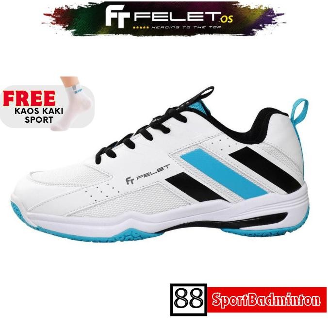FELET BS 972 - BS 973 BADMINTON SHOES - SEPATU BADMINTON ORIGINAL FELET 2710T