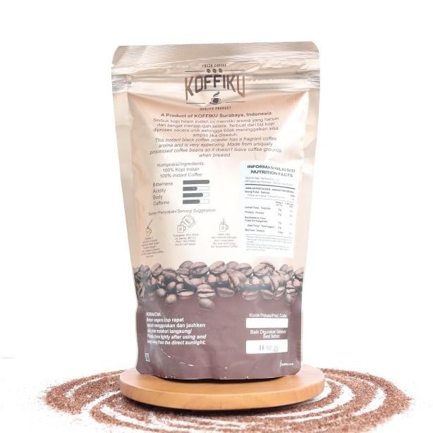 

200G Arabica Kopi Hitam Tanpa Ampas - Koffiku