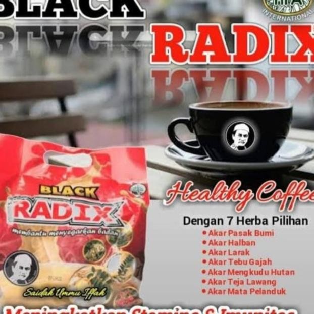 

Kopi Bla Radix Pak Haji