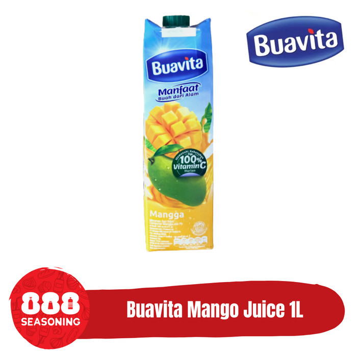 Pring - Buavita Mango Juice (Jus Mangga Sari Buah Asli) 1000Ml/ 1L