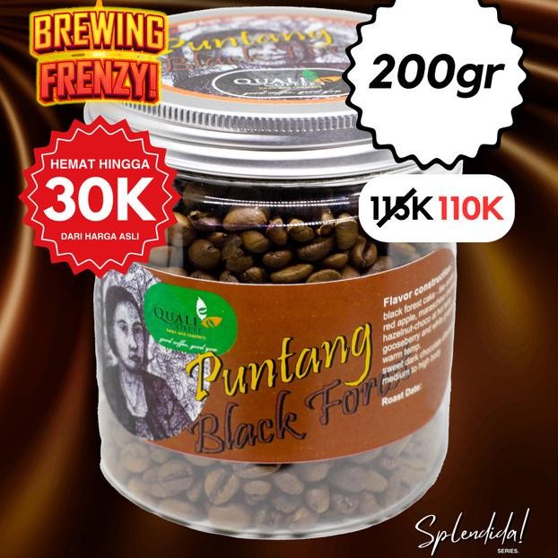 

200Gr Splendida Series Puntang Bla Forest Anaerob Natural Kopi Quali