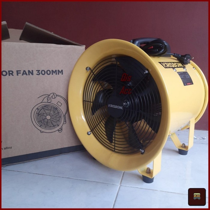 newstok KRISBOW Kipas Angin 12" Blower Ventilator 500 Watt SRPV300