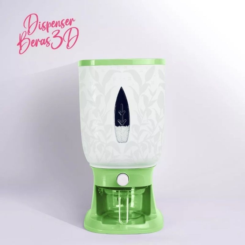 Dispenser Beras 10 Kg Wadah Beras 10 Kg Tempat Simpan Beras
