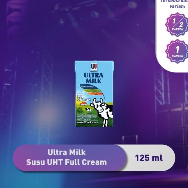 

Ultra Lk Susu Uht Full Cream 125 Ml