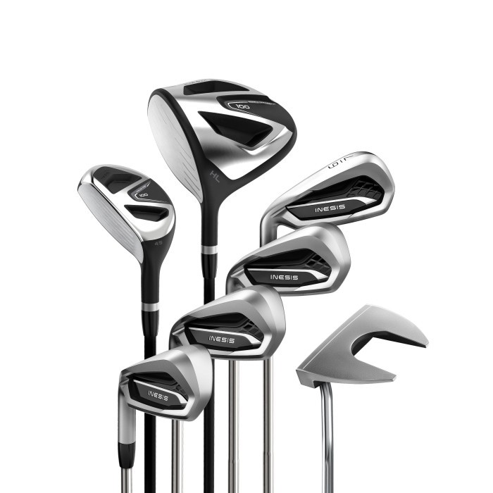 Decathlon INESIS GOLF KIT7 CLUBS ADULT100 LEFT HANDED SIZE 1 - 8544876