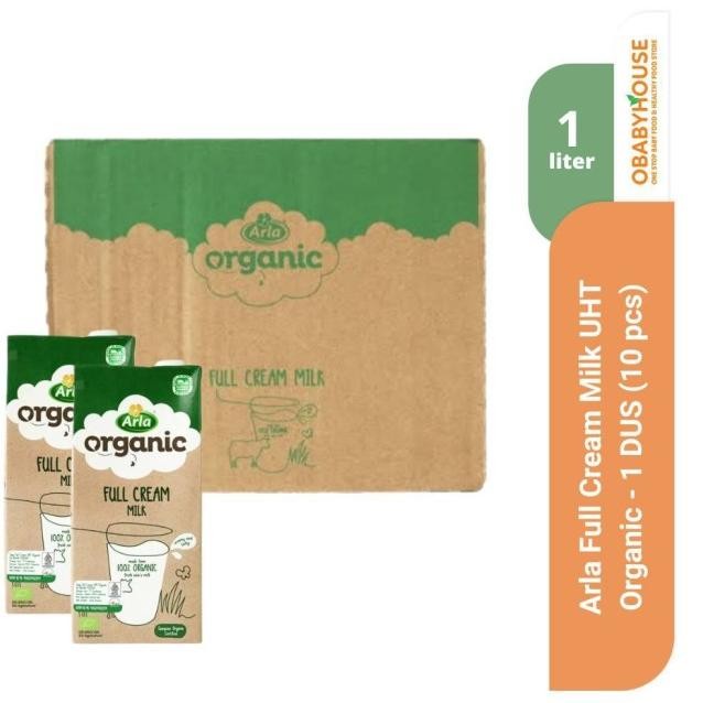 

Arla Full Cream Lk Uht Organic 1 Liter - 1 Dus (10 Pcs)