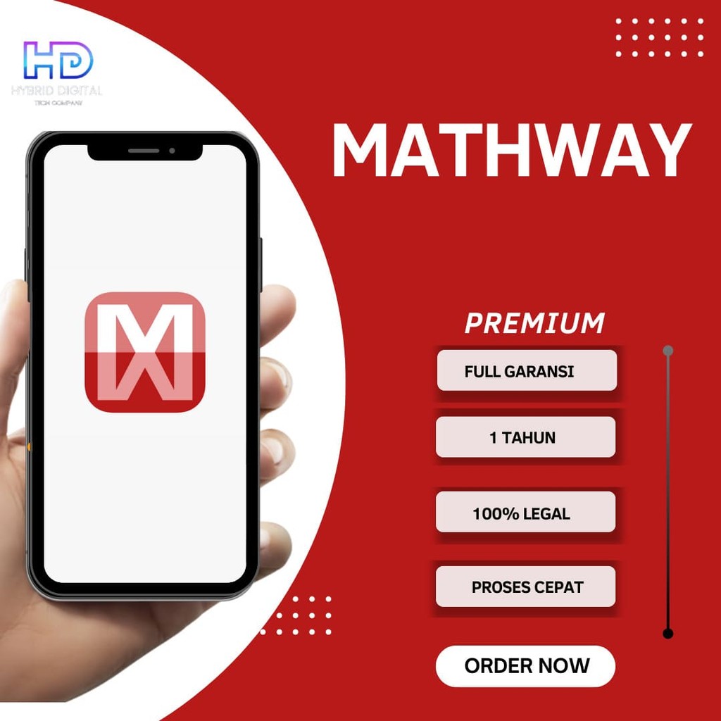 Mathway Private 1 Tahun Bergaransi Full Aktivasi