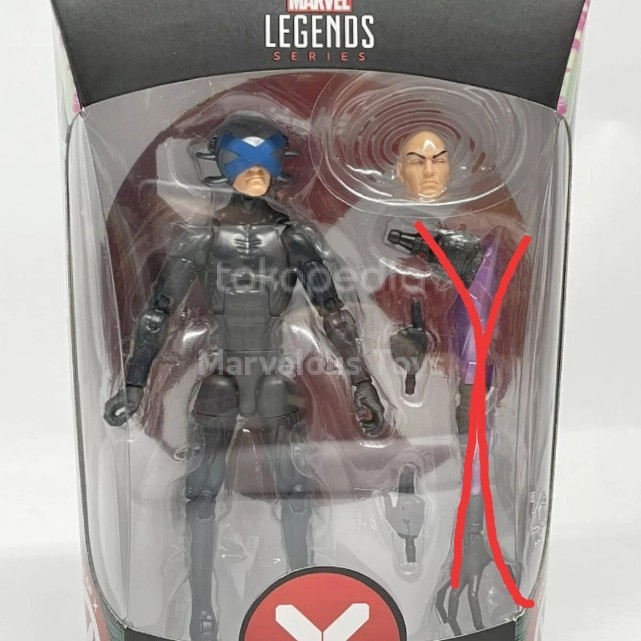 hasbro marvel legends xavier professor x tri sentinel house of x