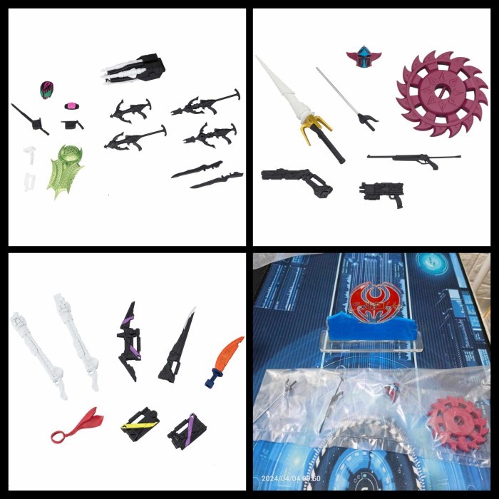 Shodo XX Kamen Rider Parts