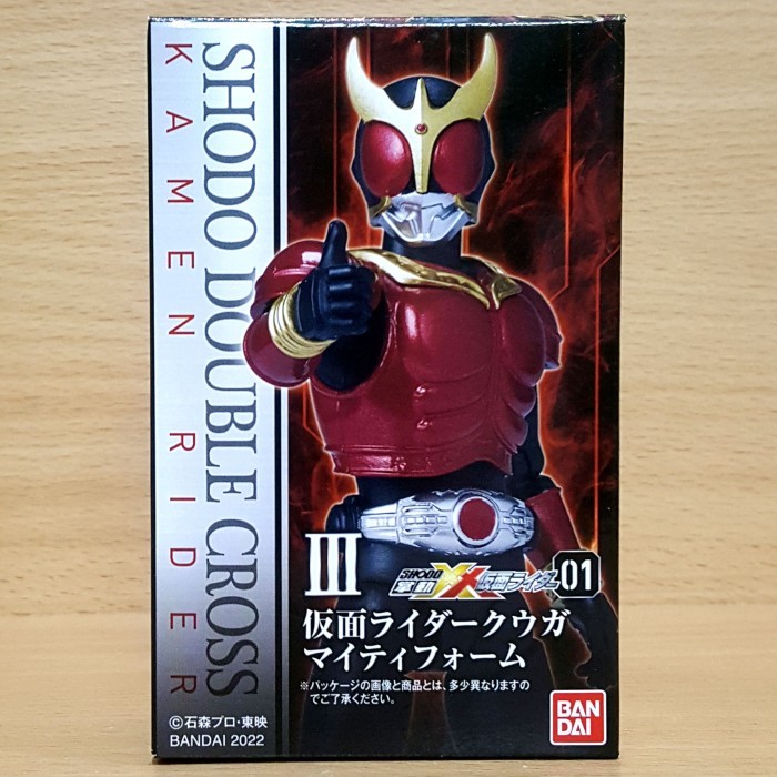 SHODO-XX Double Cross Kamen Rider 01 [HEISEI] Kuuga Mighty Form