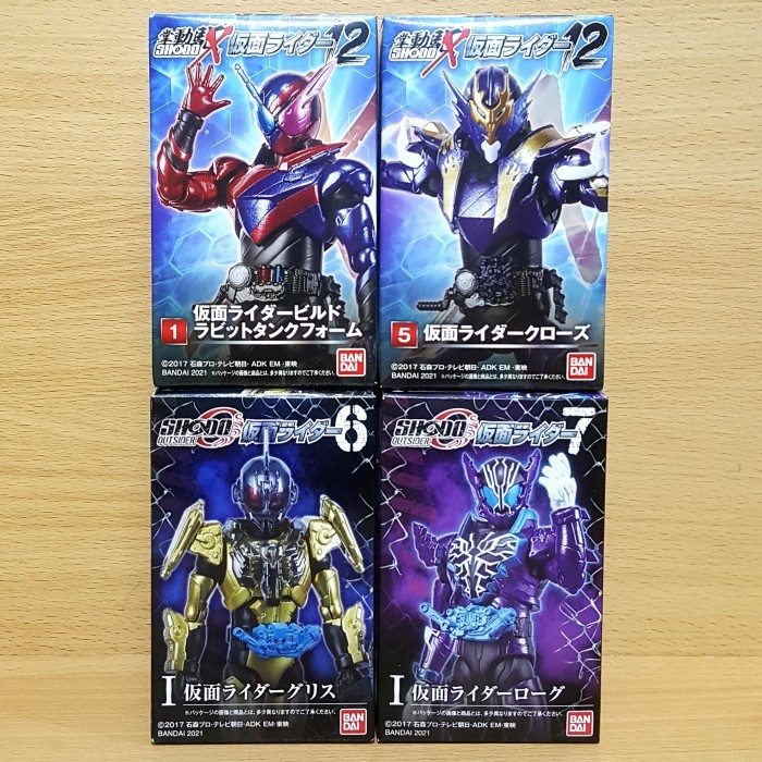 SHODO-X-O Kamen Rider Build Rabbit Tank Cross-Z Grease Rogue [HEISEI]