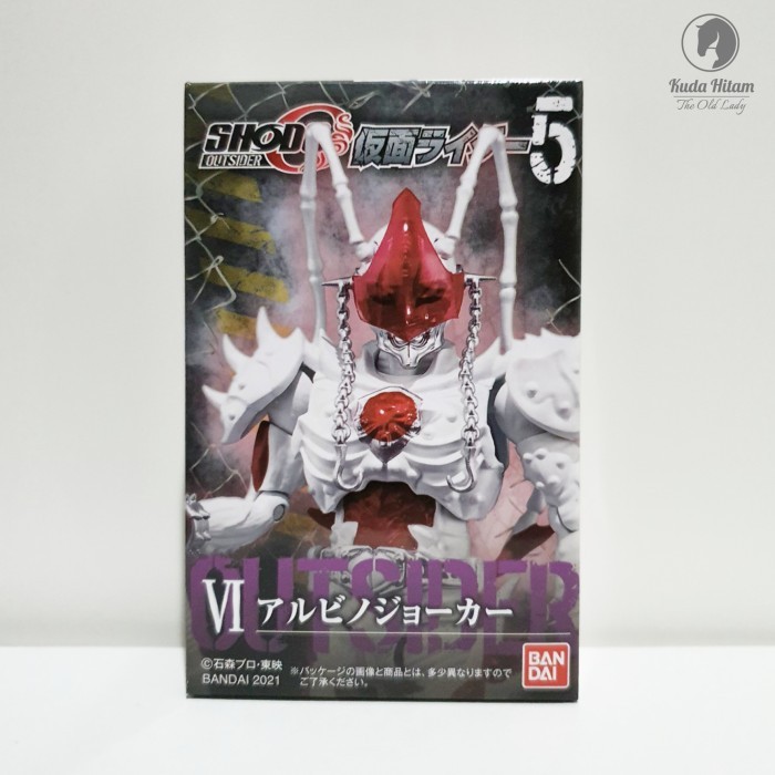 Shodo-O Kamen Rider 5 Ex-Aid Genm Zombie Gamer Blade Albino Joker