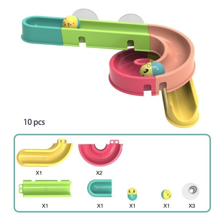 

Baru - Bath Toy Water Slideway Mainan Seluncur Air Anak Bayi Karakter Duck