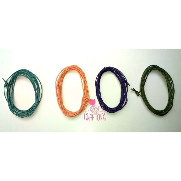 

Beli - Tali Kulit Kecil Bahan Kerajinan Craft Diy Gelang Kalung Rustic