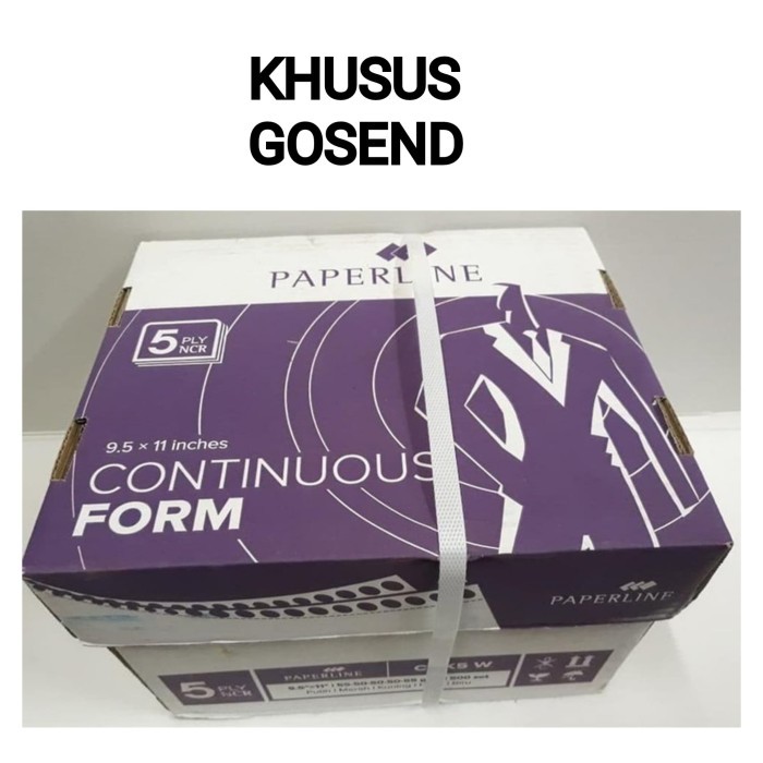 

Beli - Continuos Form Sidu 5Ply Full 9,5X11/Kertas Komputer Print Paperline