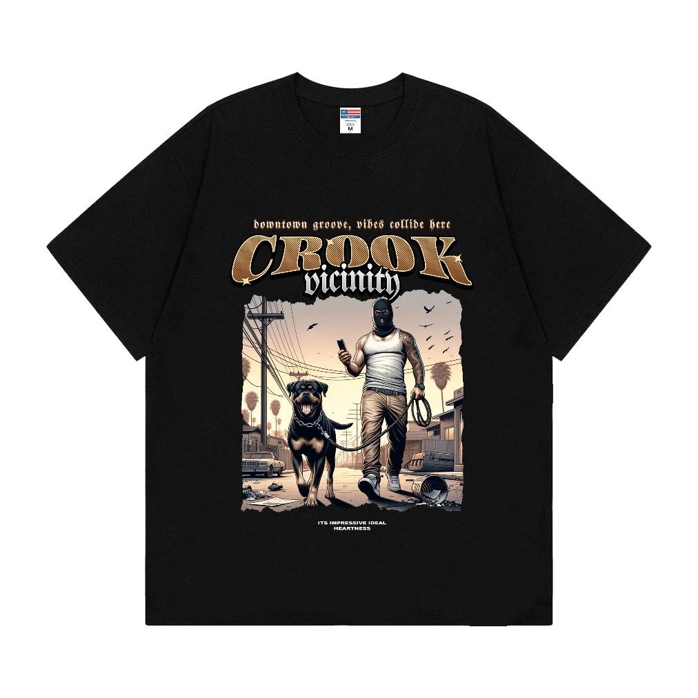 Promo T-Shirt Gangster Black Tees