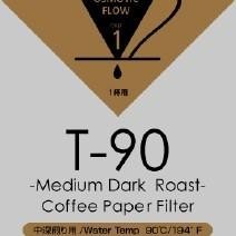 Cafec V60-01 Medium Roast Level Coffee Filter T-90 100P Putih