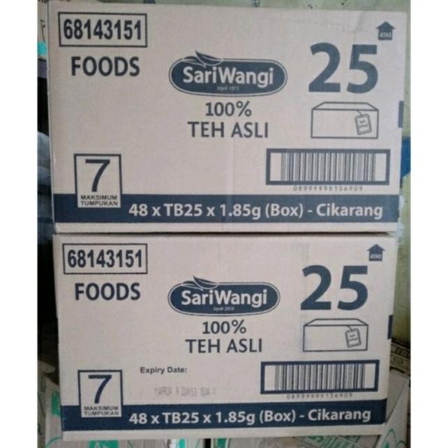 

Teh Sariwangi Kotak Celup Per Dus Isi 48 Box