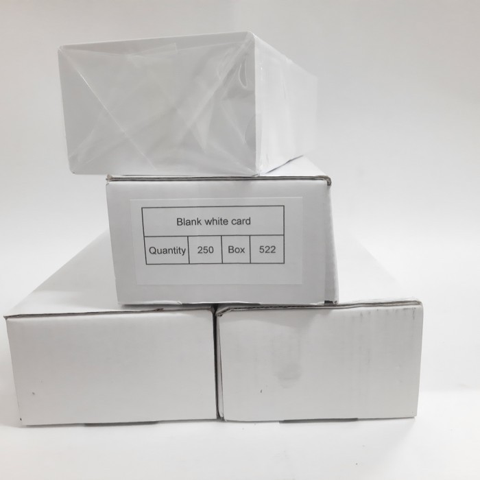 

Kartu Pvc Putih Polos / Blank White Id Card (Box) Barangbaru