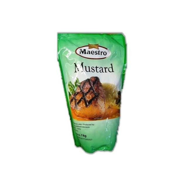 

Saus Mustard Maestro 1Kg Pouch