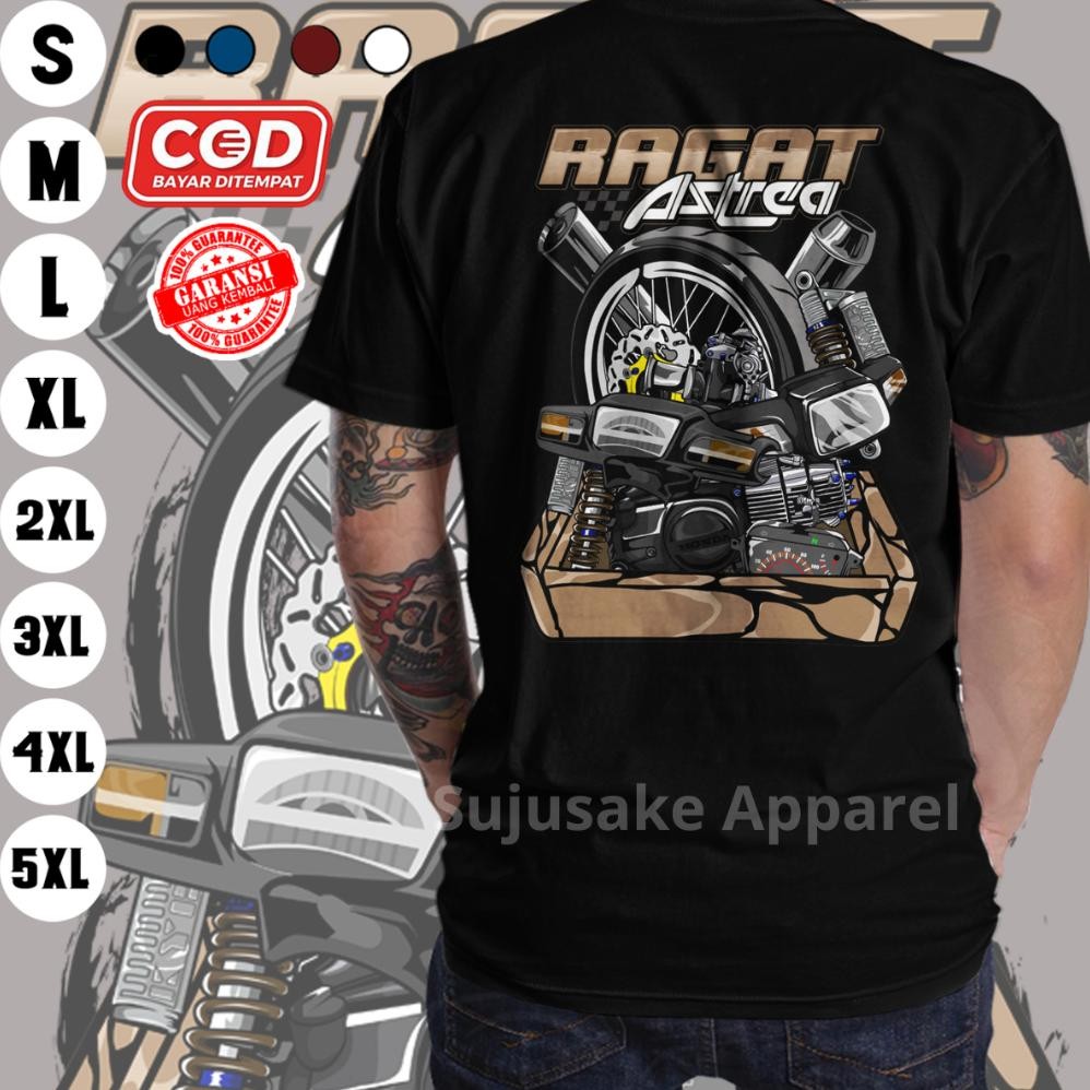 Baju Atasan Kaos Honda Ragat Astrea Prima Grand Pria Cowok Distro Original Sujusake Apparel Murah Ke
