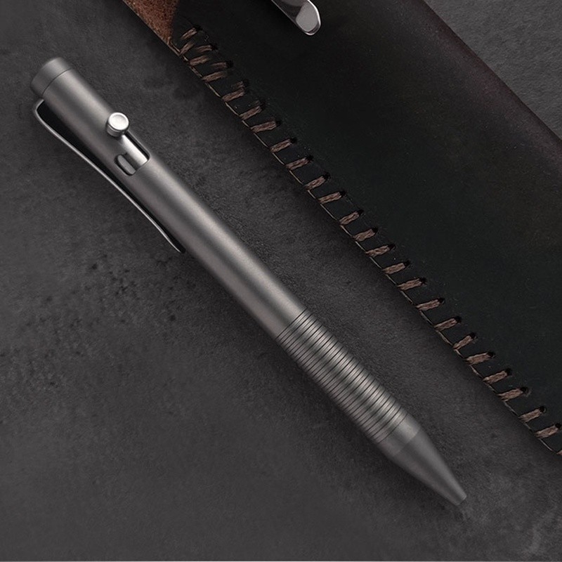 

CNEDC Titanium Alloy Pen Alat Pena Tanda Tangan Bisnis Pena Baut Portabel |35C513AB|