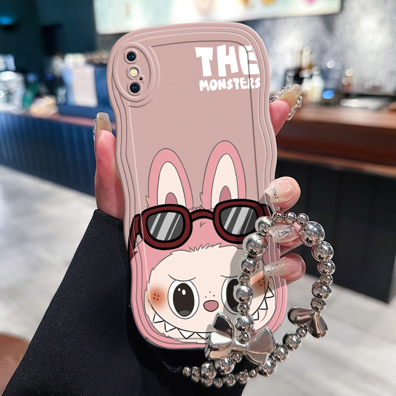 Casing Hp Untuk iPhone X XS Max Xr Case HP model Monster lucu Casing Anti Drop Kasing Silikon Softca