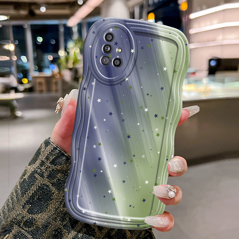 Casing Hp Untuk Samsung Galaxy A51 M40s Case Casing Softcase pelindung silikon HP Kesing gelombang t