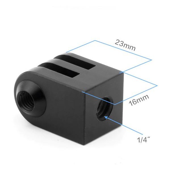 Super Spesial Metal Tripod Adapter Base Screw Mount Gopro Akaso Brica Insta360