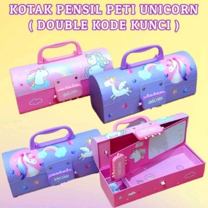 

Tempat pensil kode password unicorn, kpop/ Kotak pensil kode susun WAR