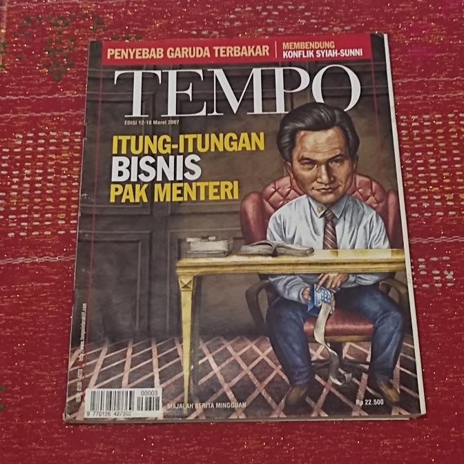 Produk Unggulan] Majalah Tempo edisi 12-18 Maret 2007