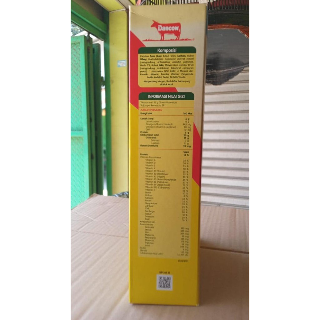 

Nestl DANCOW 1+ Madu Susu Anak 1-3 Tahun Box 1Kg VIP