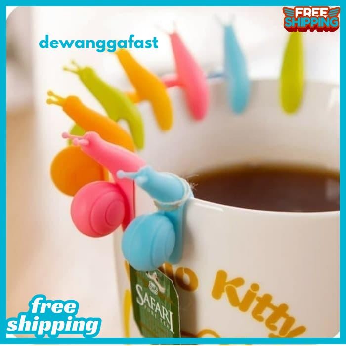 

GANTUNGAN KANTONG TEH TEA BAG SIPUT SNAIL / JEPIT KANTONG TEH SIPUT BEST PRODUCT