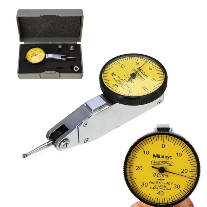 

newgan!! DIAL INDICATOR TEST DIAL INDIKATOR LEVEL GAUGE 0-0.8mm. 0.01mm