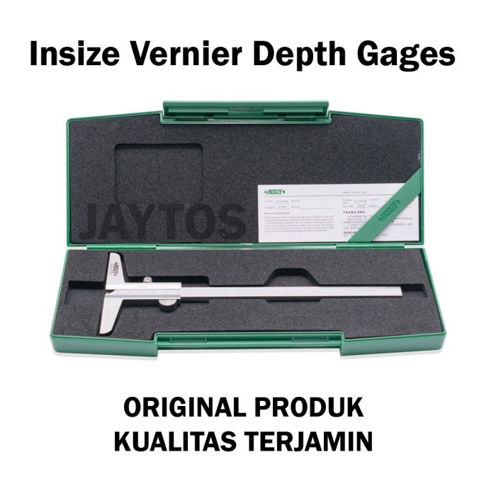 

newgan!! Insize Vernier Depth Gage - Alat Pengukur Kedalaman Manual 1240