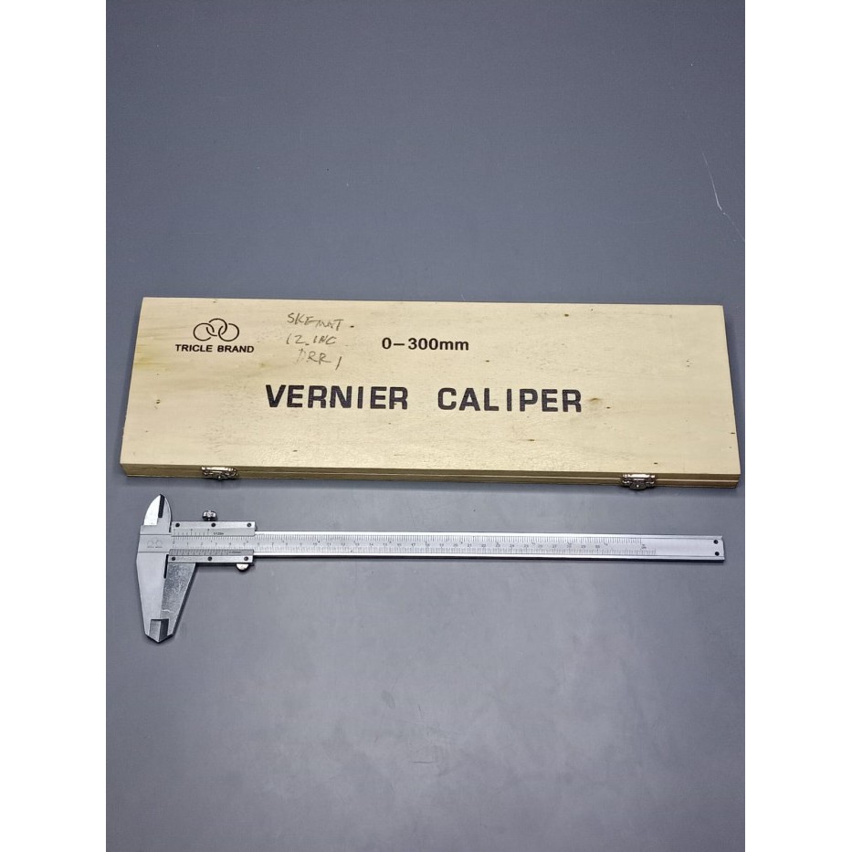

newgan!! Sketmat Sigmat 12" Tricle Jangka Sorong 0.05 MM 300MM Vernier Caliper 12 Inch