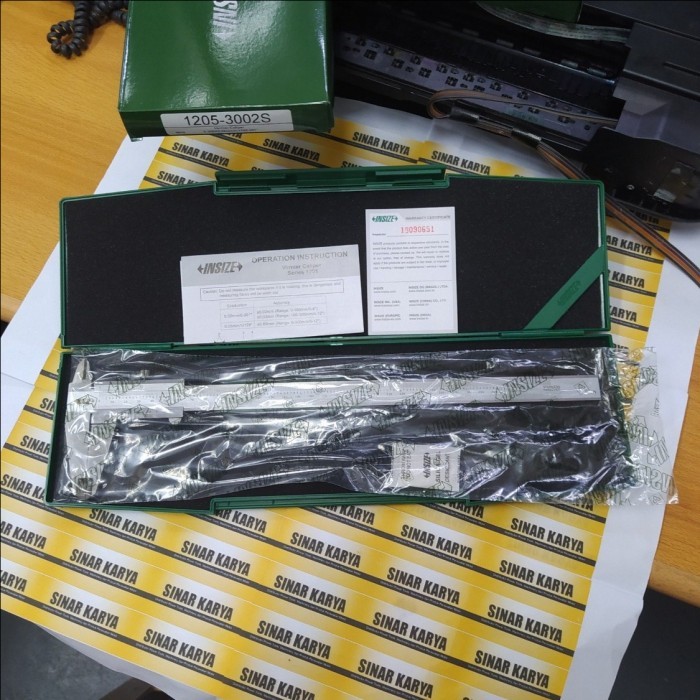 

newgan!! INSIZE Vernier Caliper 1205 3002S 300mm 12 inch Sigmat Jangka Sorong
