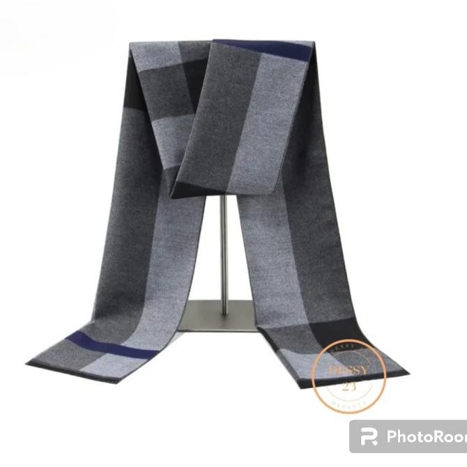 Scarf Syal Leher Musim Dingin Pria Wanita Import