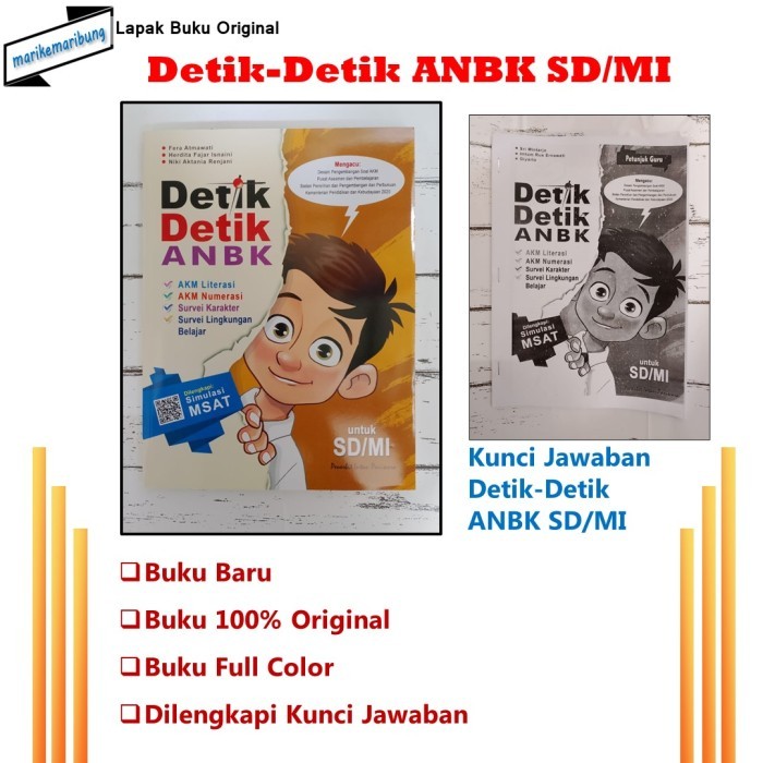 

Buku Detik-Detik ANBK SD/MI