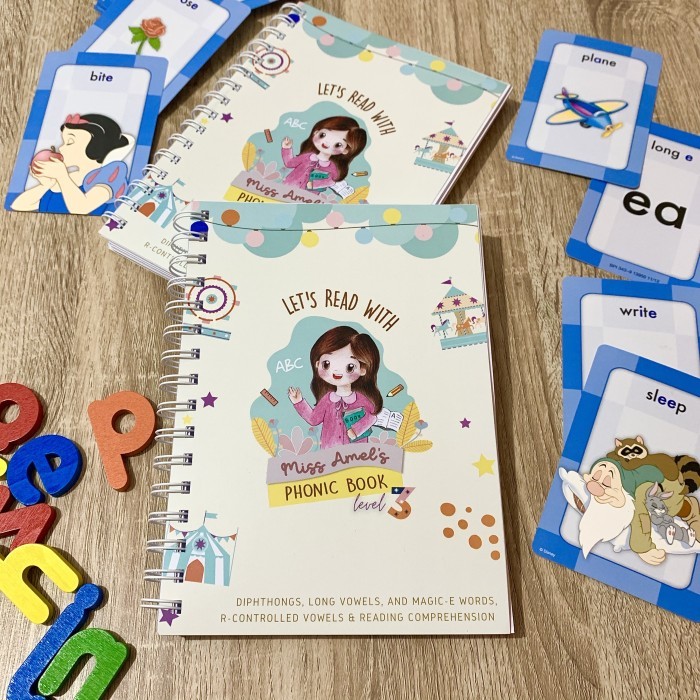 

Phonic Book Level 3 (Metode belajar baca Bahasa Inggris dengan mudah)