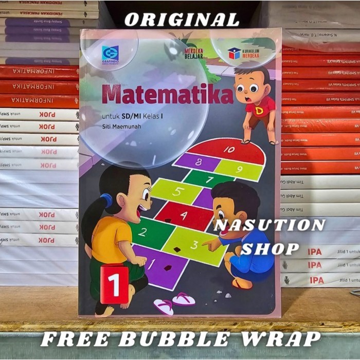 

Buku Matematika Kelas 1 2 3 4 5 6 SD Grafindo Kurikulum Merdeka ORI